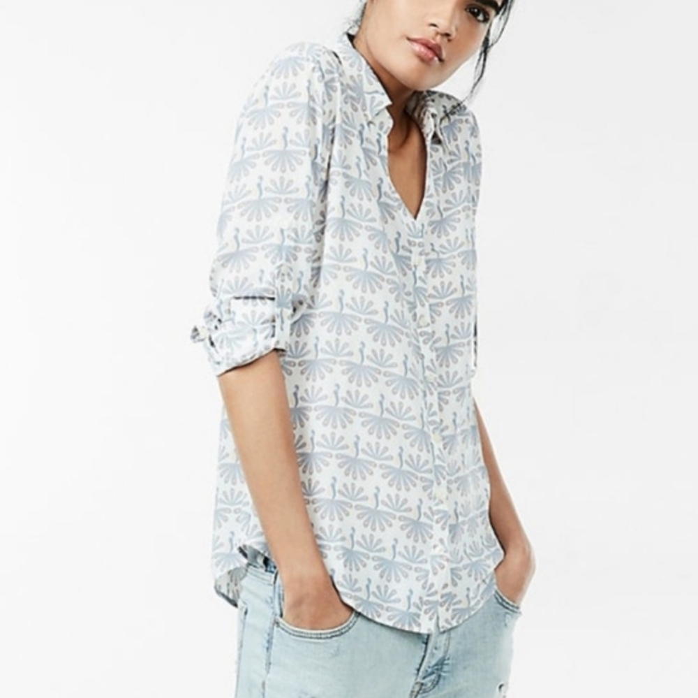 Express Print Portofino Top